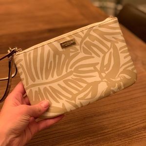 Kate Spade Palm Print Wristlet